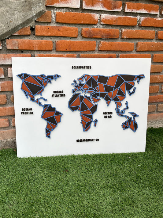 Mapa de los océanos