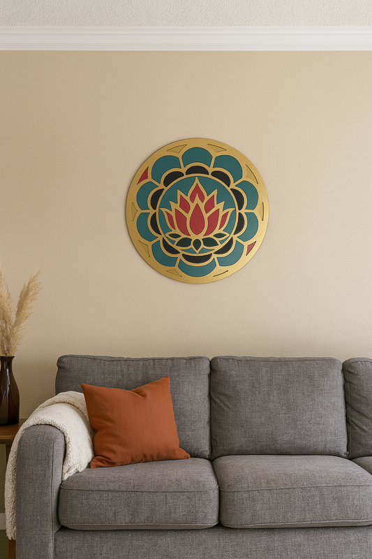 Flor de loto multicapa