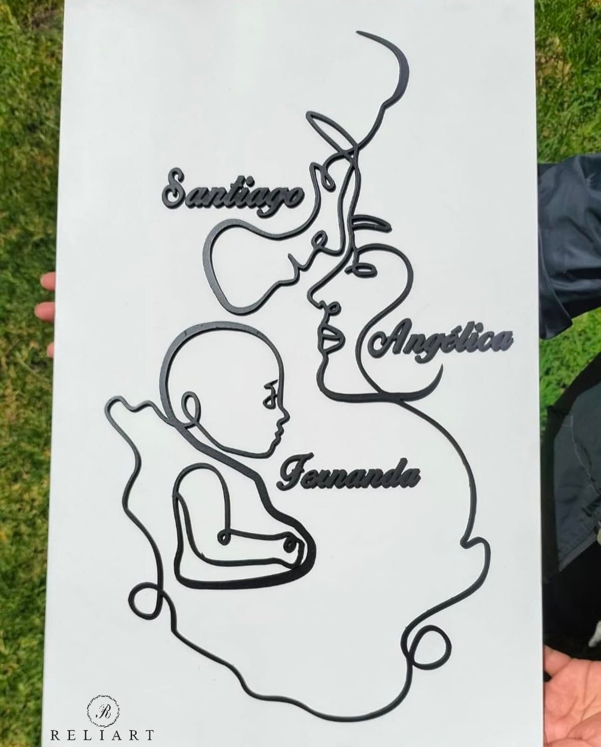 Cuadro personalizado familiar