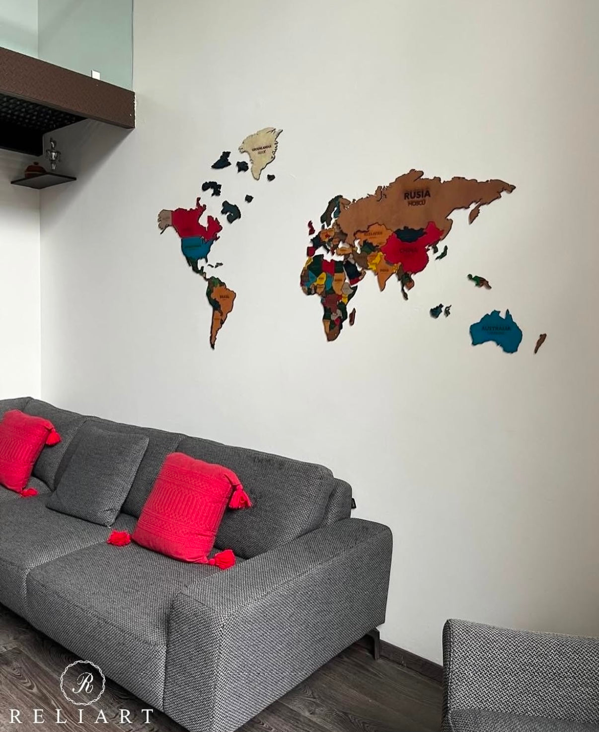 Mapa lugares en los que hemos  estado