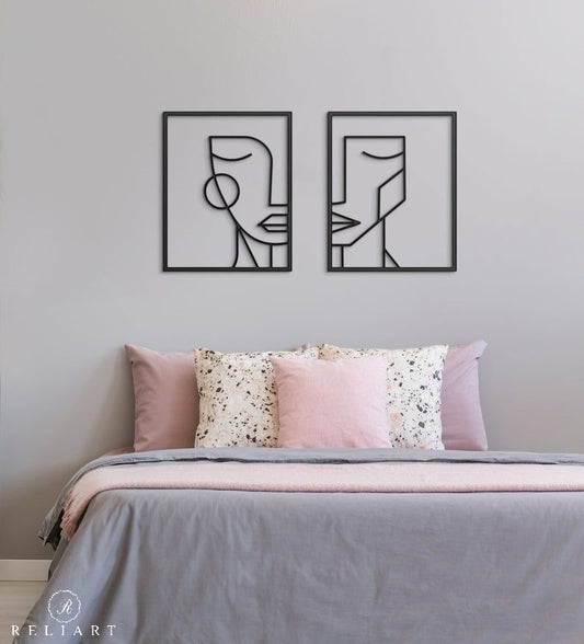 Cuadros hombre y mujer